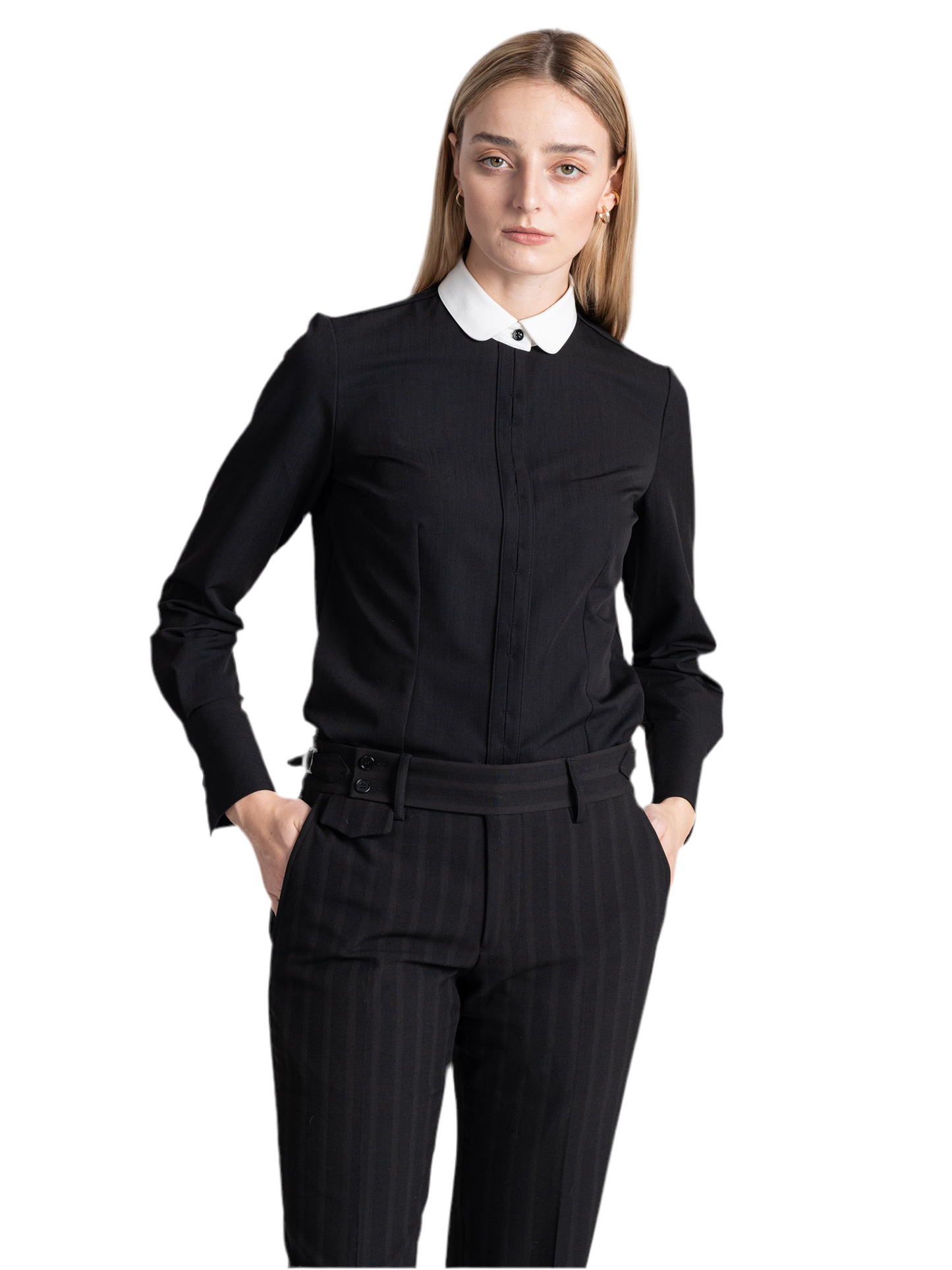 Mallard Black White Club Collar