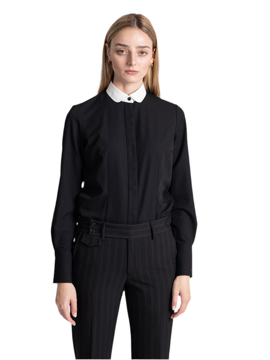 Mallard Black White Club Collar