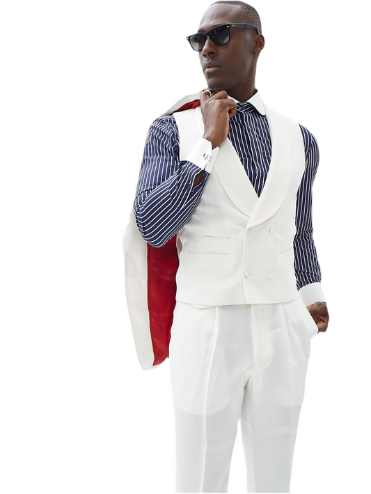 MALLARD NAVY PINSTRIPES