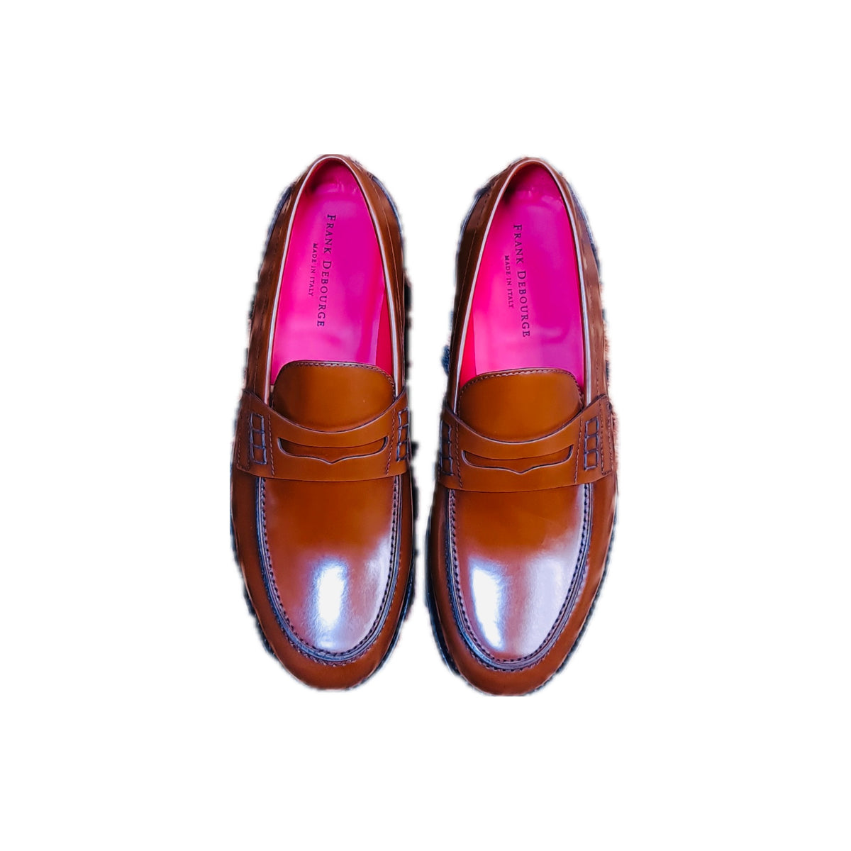 OCH Round Loafers — Brown — topo