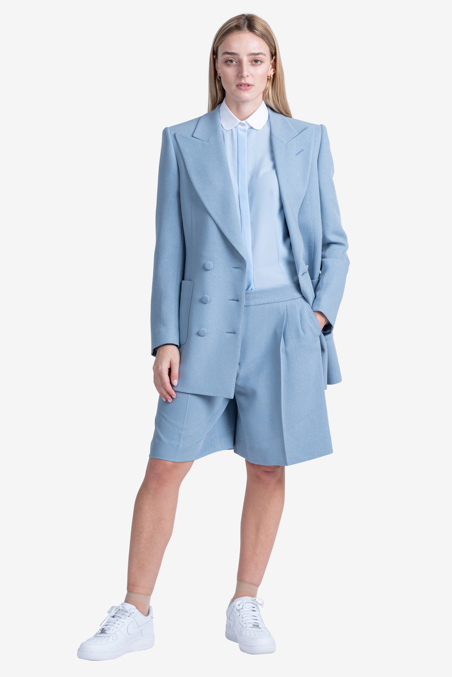 ALEXANDER GRAIN SKY BLAZER