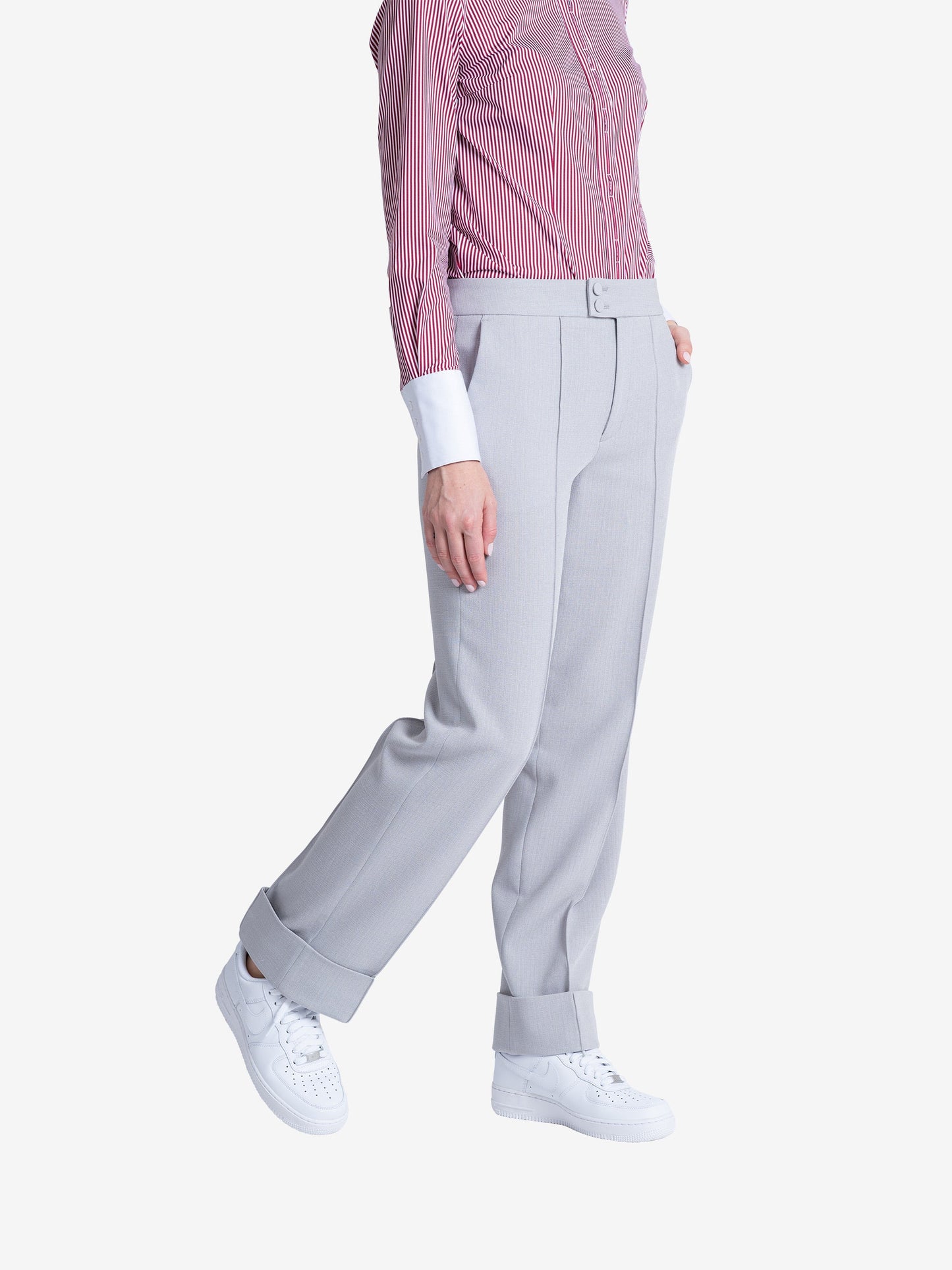 Alexander Grain Sky Trousers