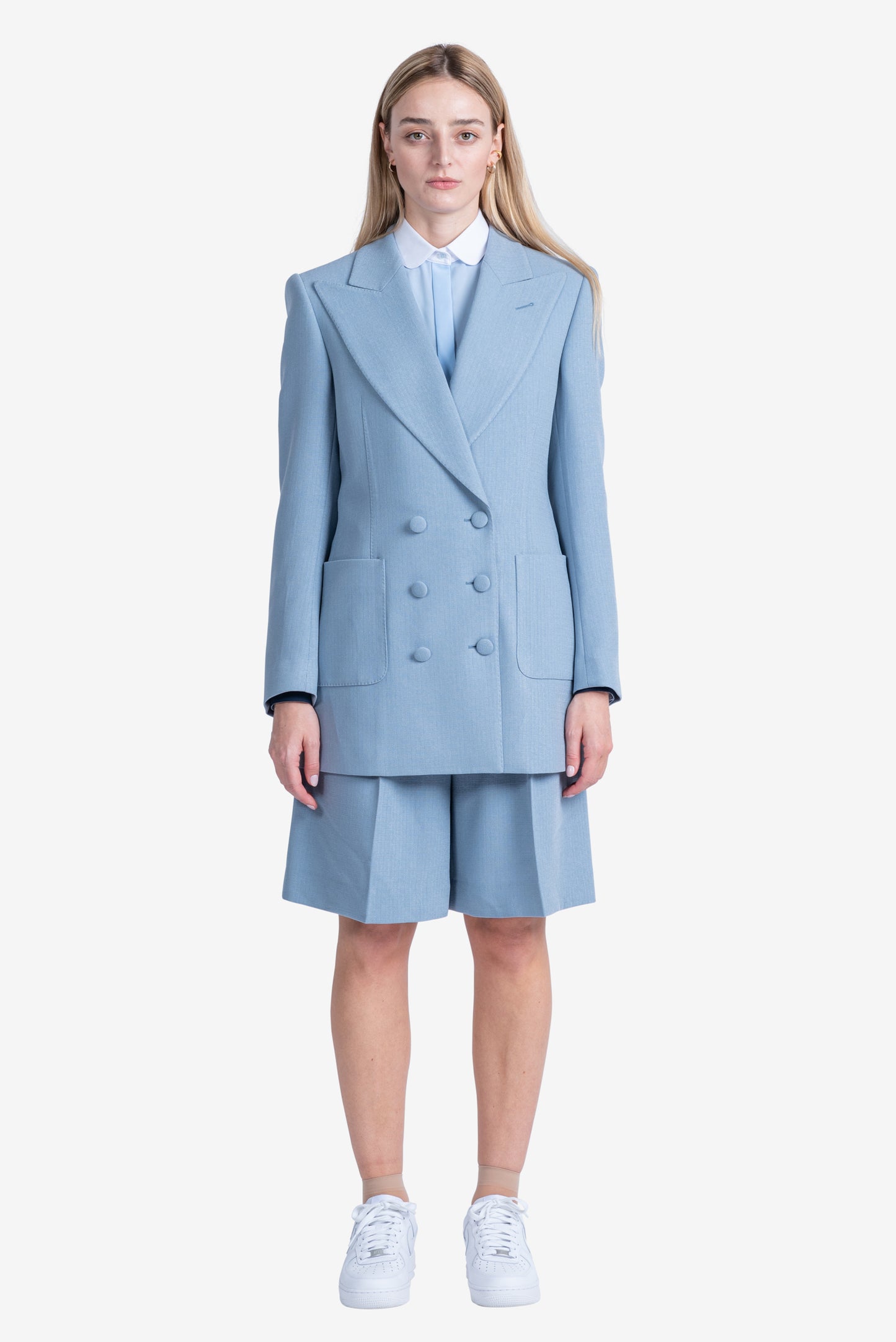 ALEXANDER GRAIN SKY BLAZER