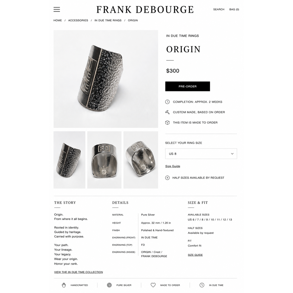 Origin — details
