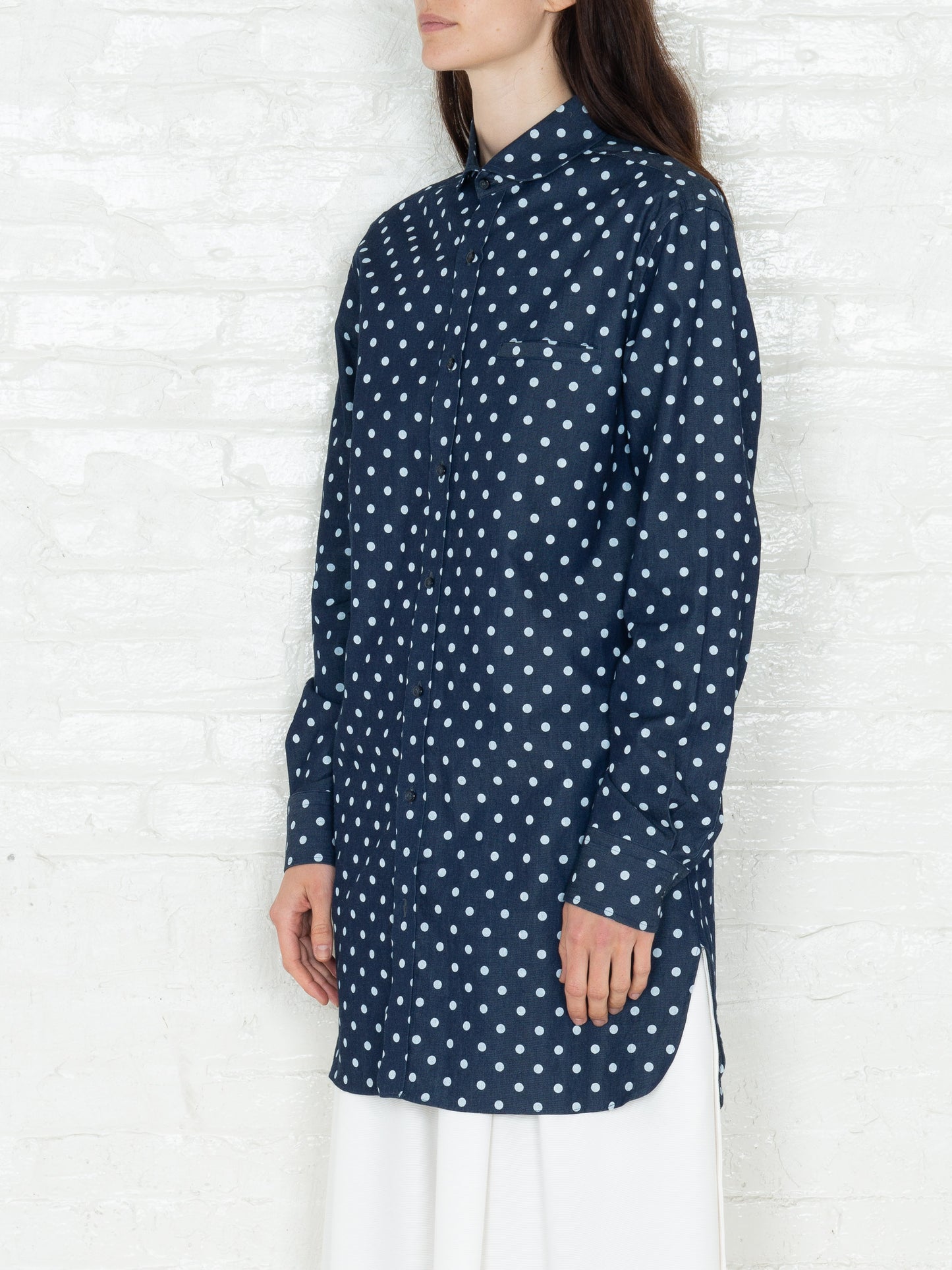 "The Essential" Polkadot Tunic Shirt