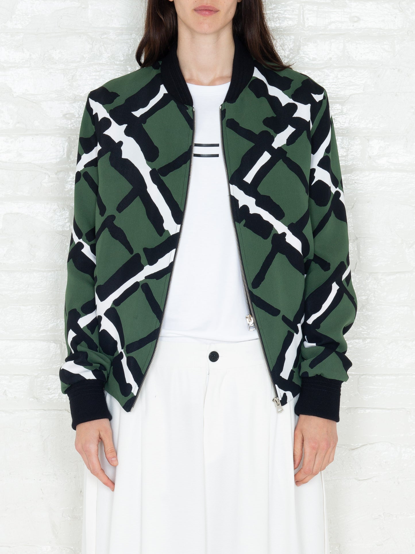 "The Classic Bomber" in Military Print