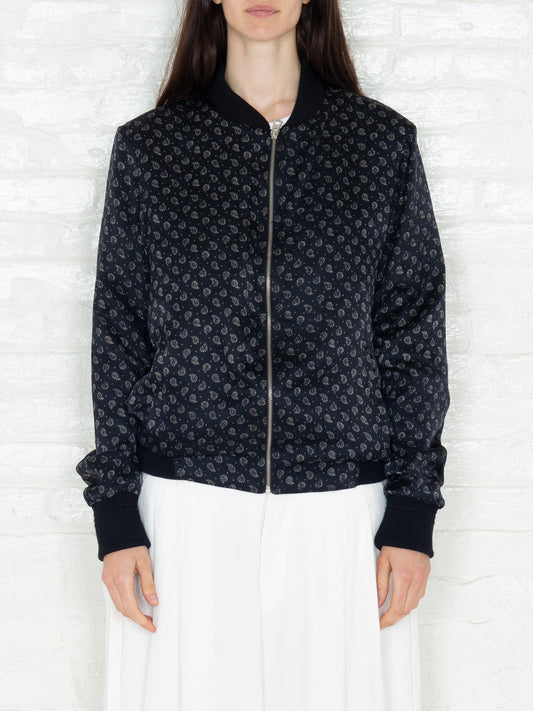 "The Classic Bomber" in Black and White Print