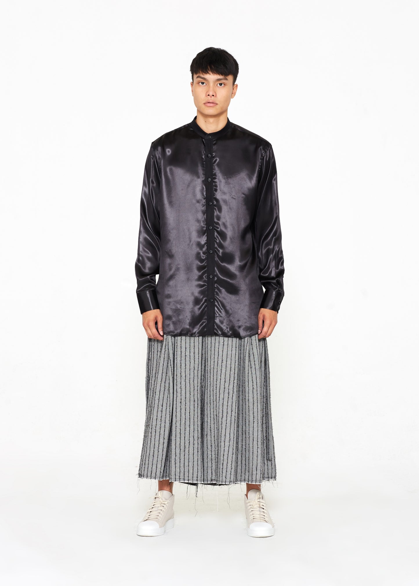 Black Silk Tunic