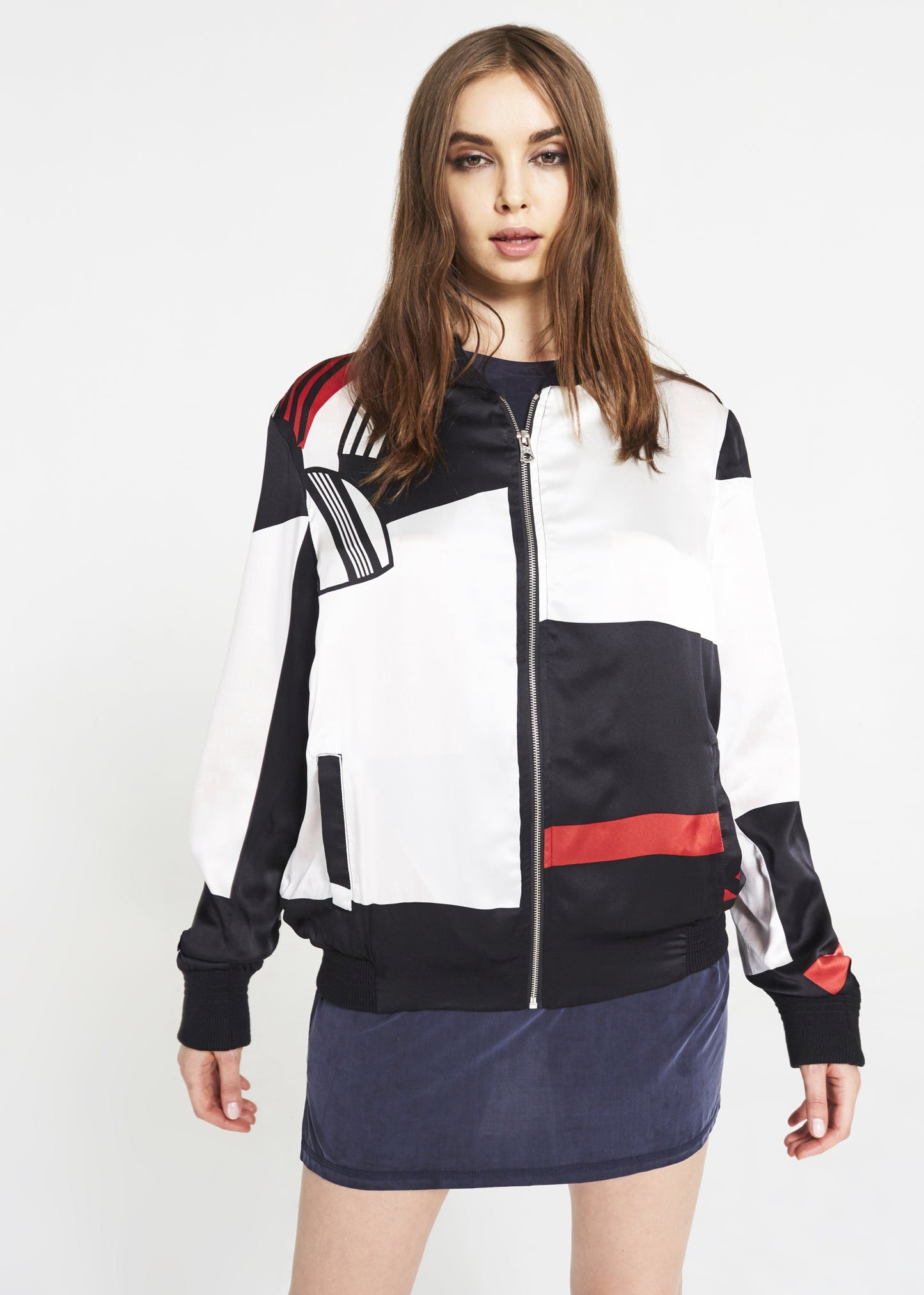 Long Blue Cupro T-shirt