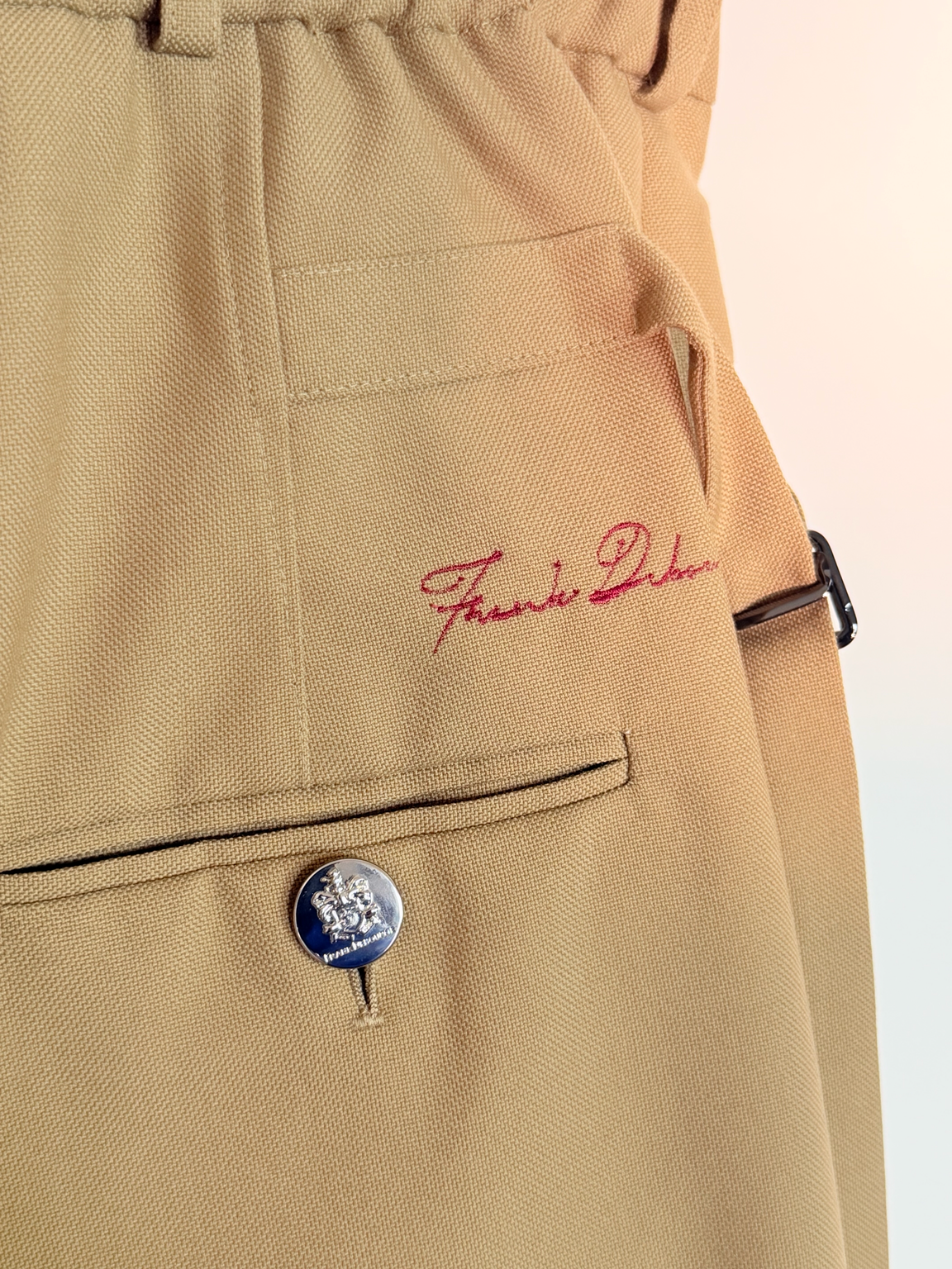 "The Skirt Pant" in Tan