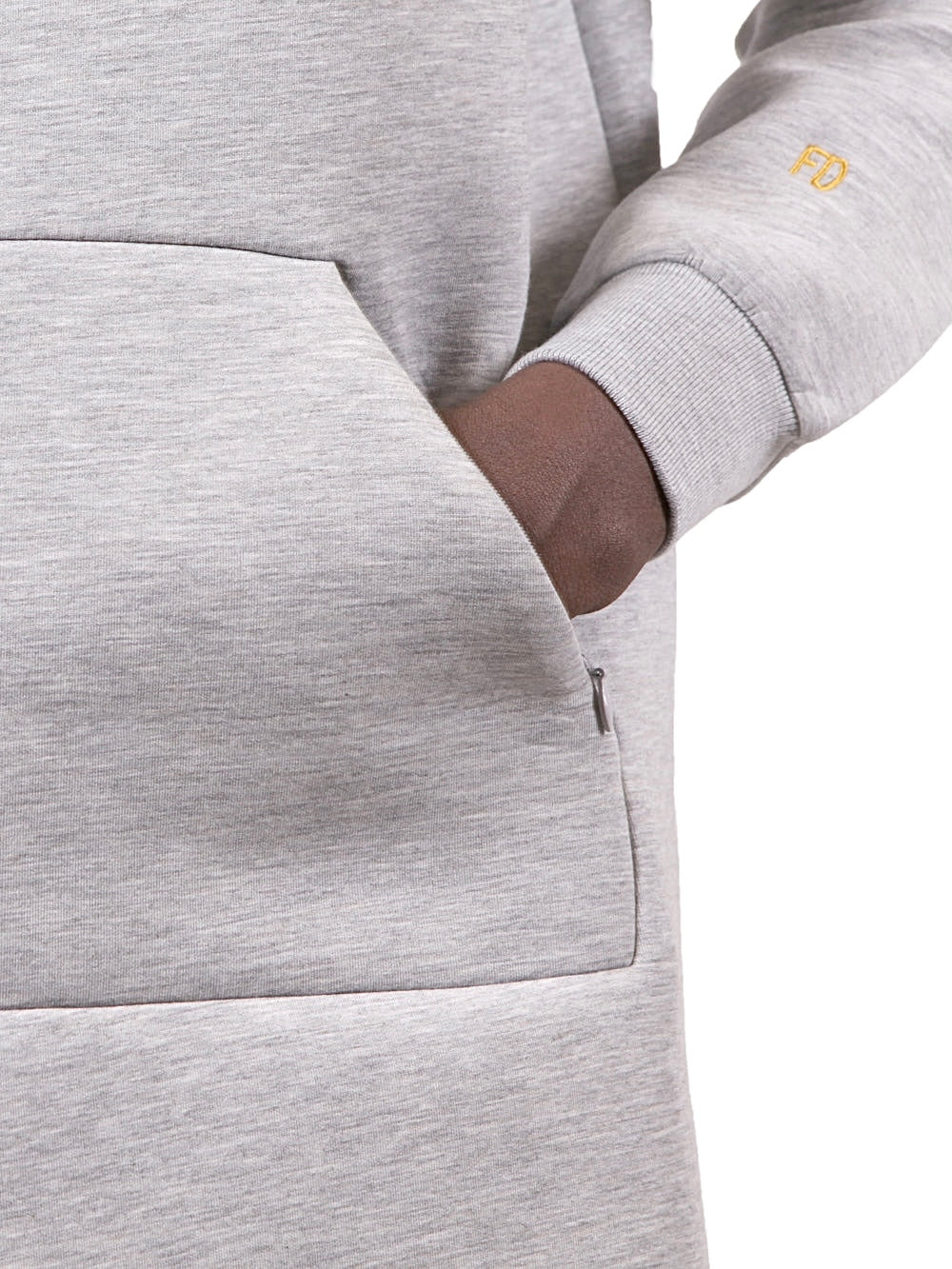 Gray Tunic Hoodie – FRANK DEBOURGE