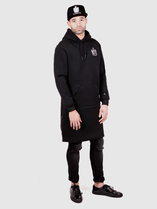 Black Tunic Hoodie