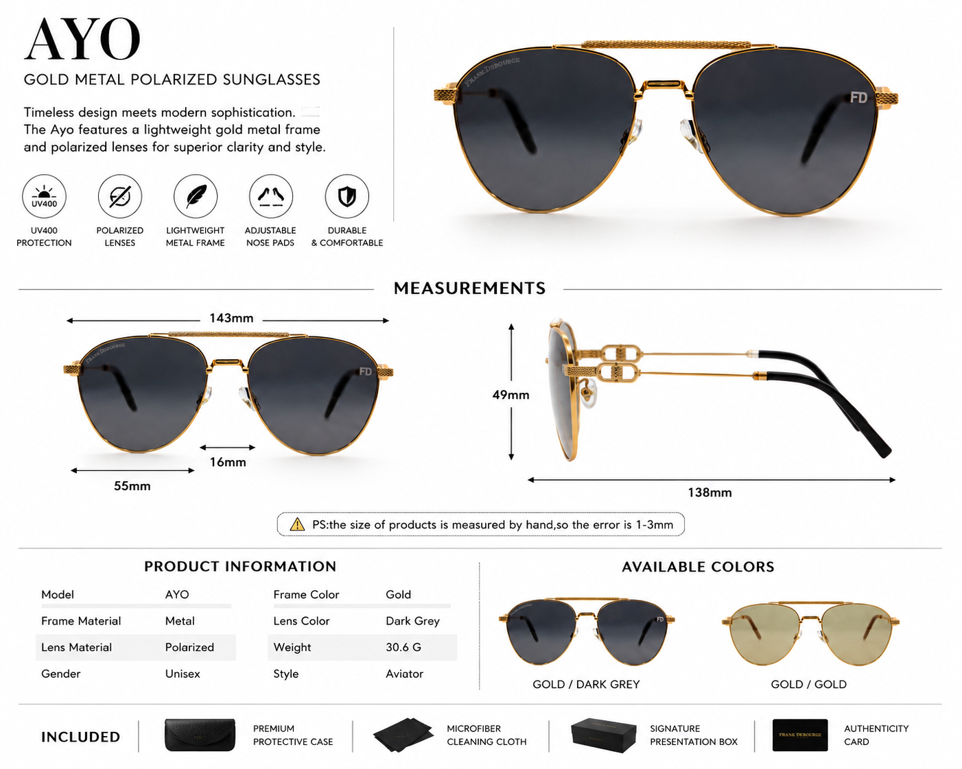 Ayo — Details