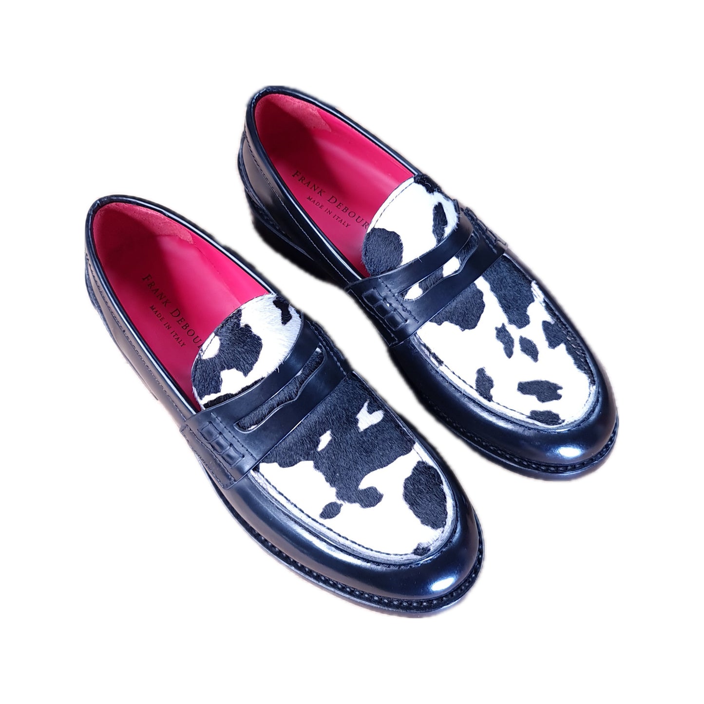 OCH Black Pony Loafers — tres-quartos