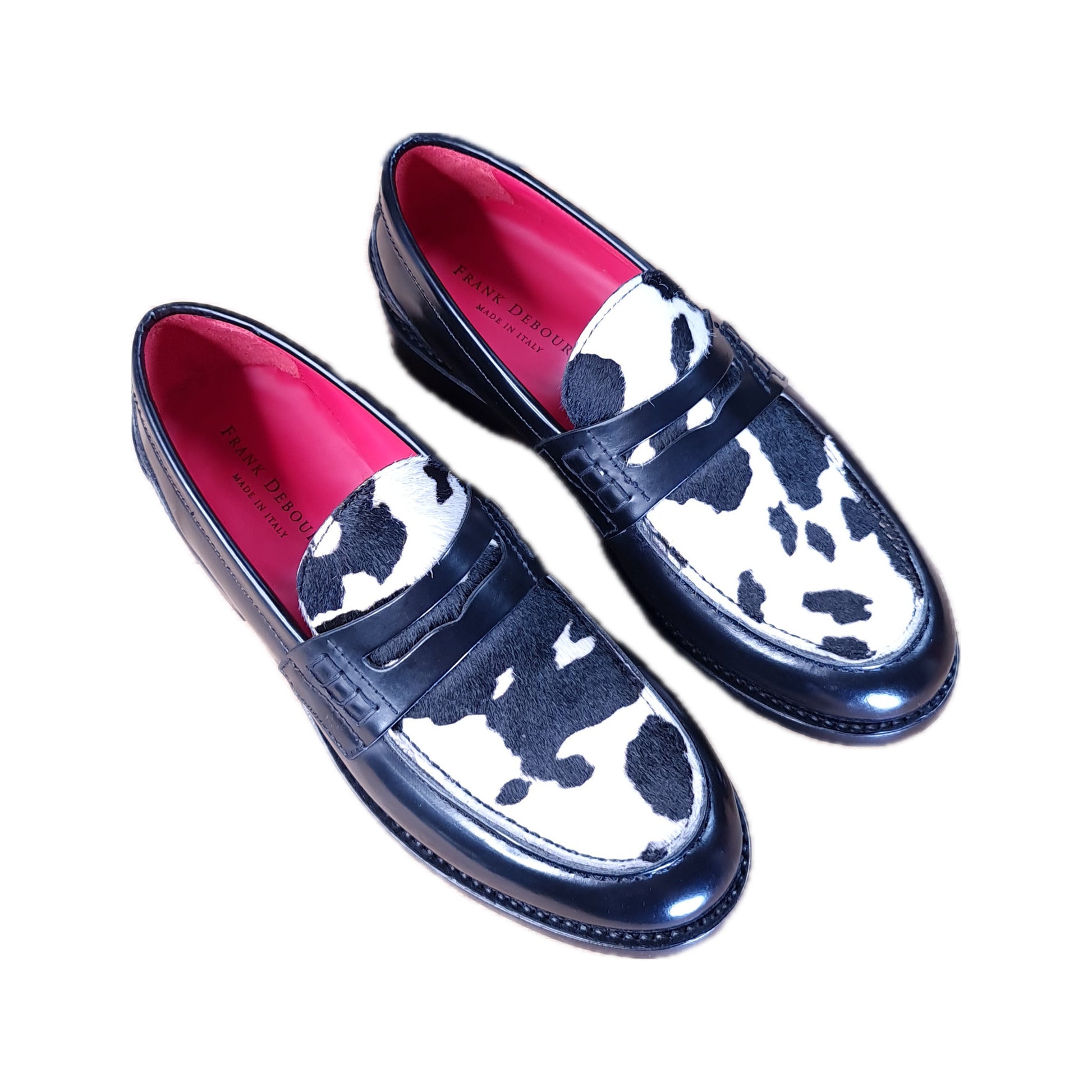 OCH Black Pony Loafers — tres-quartos
