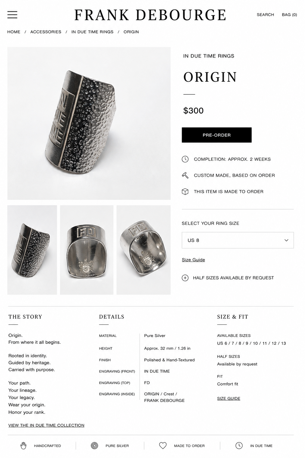 Origin — details