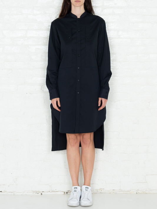 "The Essential" Long Tunic Shirt in Black