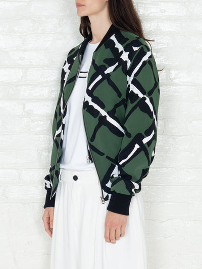 "The Classic Bomber" in Military Print