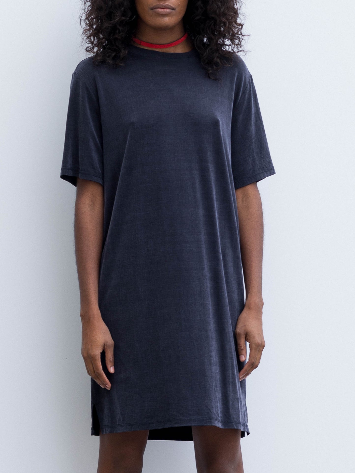 Tunic Blue Cupro