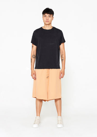 Regular Black Cupro T-shirt