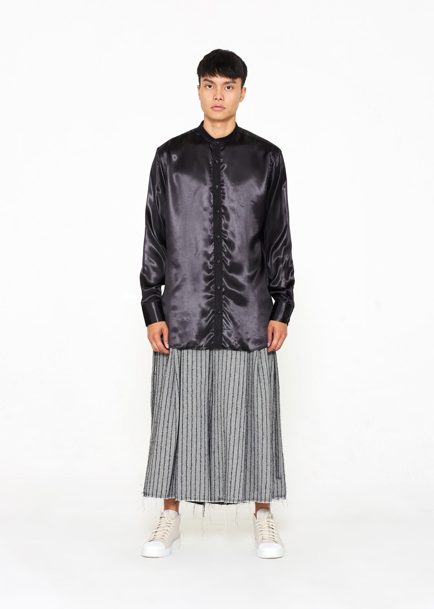 Black Silk Tunic
