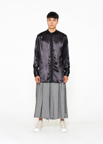 Black Silk Tunic