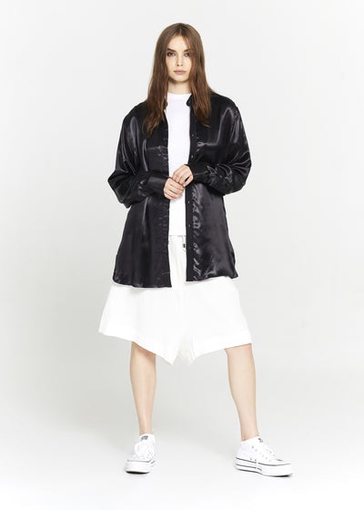 Black Silk Tunic