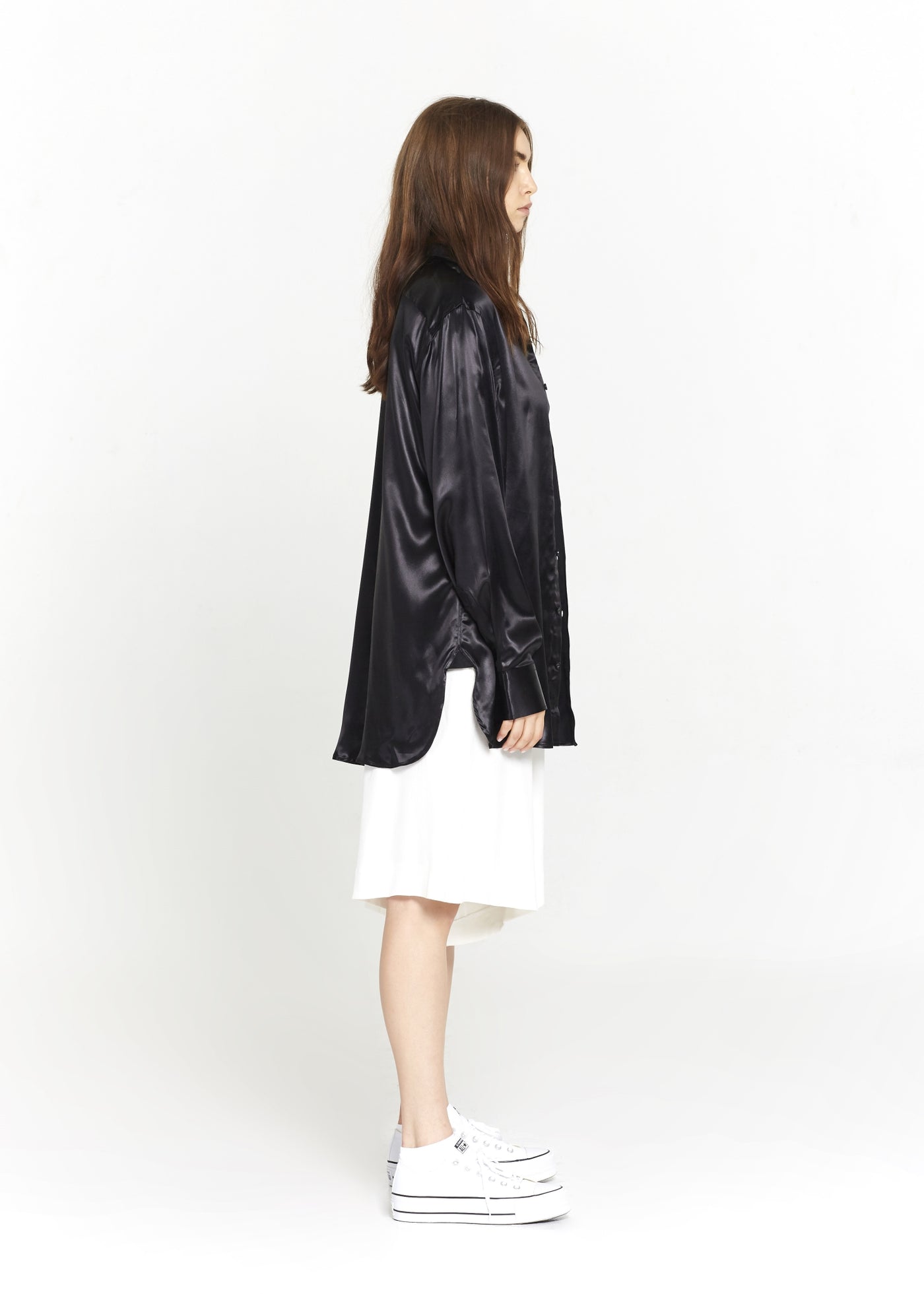 Black Silk Tunic