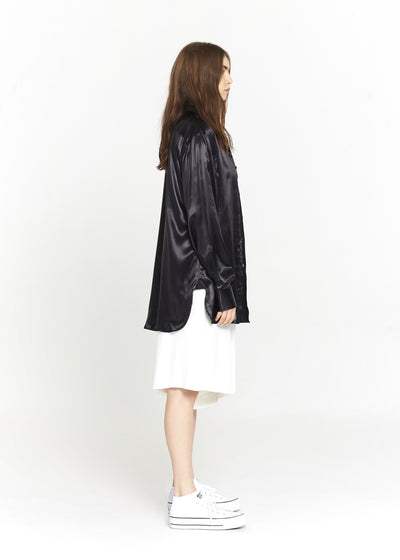 Black Silk Tunic