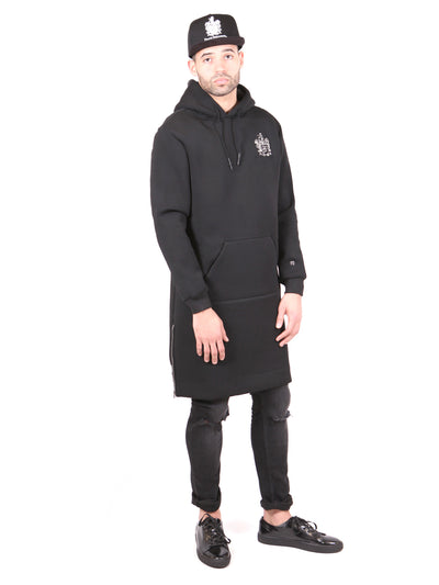 Black Long  Hoodie