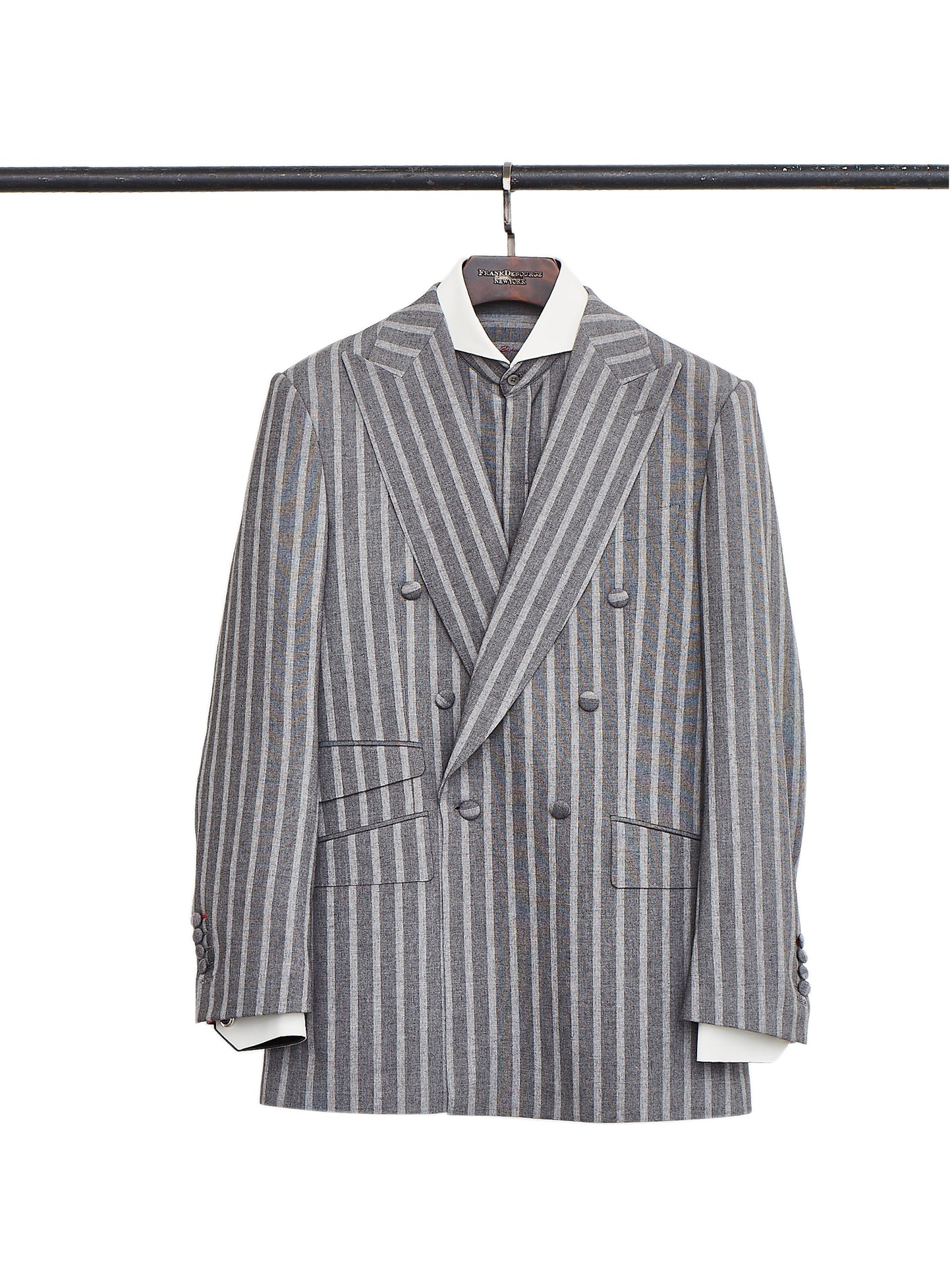 Thomas Gray Pin Stripe Jacket