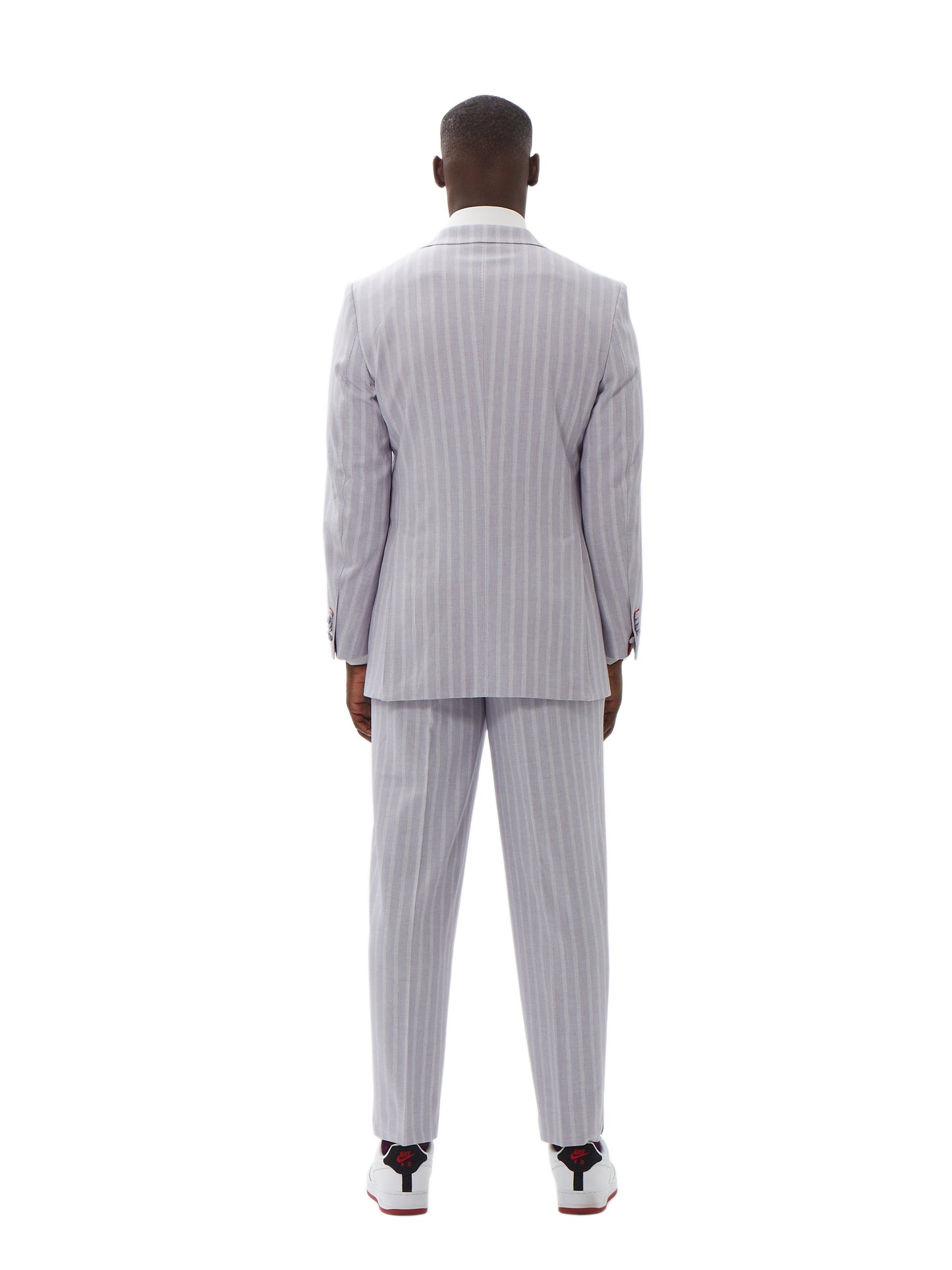 Benoît  Lilac Pinstripe Suit