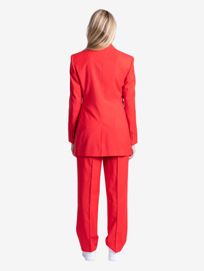 Alexander Ruby Red Double Breasted Blazer