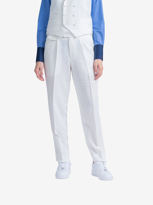 Alexander Poudre Blanche Pant